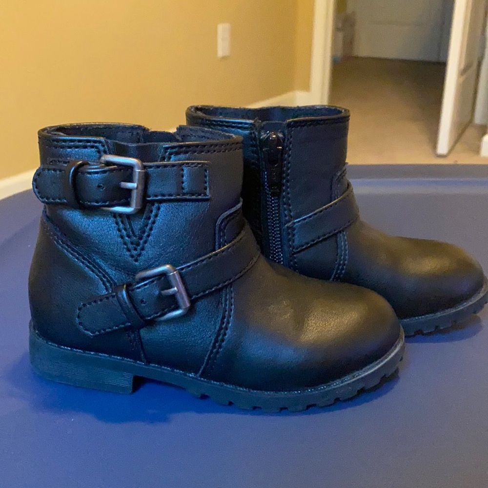 Old Navy Biker Toddler Booties/Boots